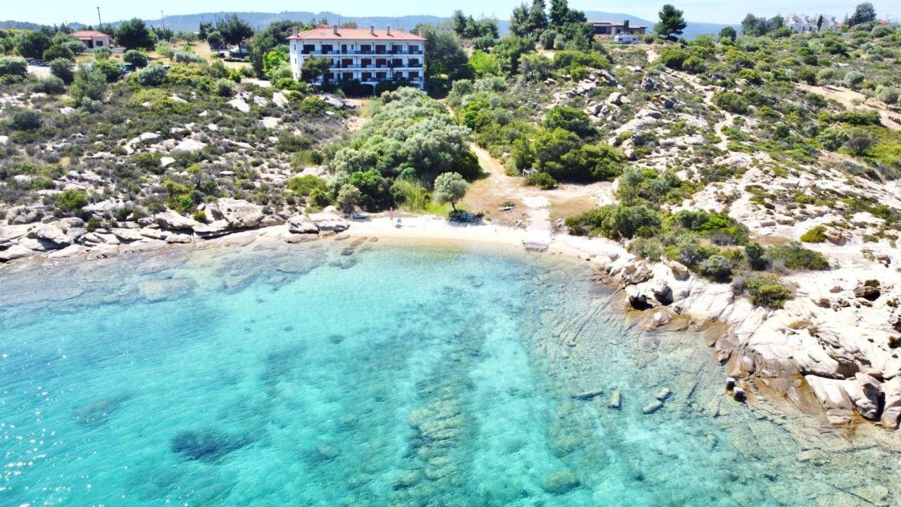 Nereus & Oceanus Beachfront Apartments, Lagonisi Beach #Feelslikehome Ormos Panagias Extérieur photo